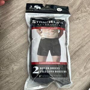 Stanfield's Men's Cotton Boxer Brief Underwear  2 Pack